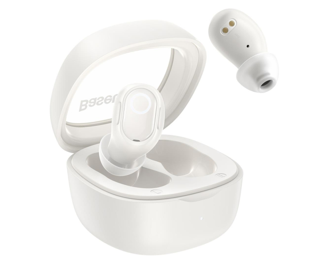 BASEUS Bowie WM02 True Wireless Earphones creamy-white - 1266427 - zdjęcie